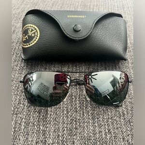Ray-Ban Chromance Black Sunglasses